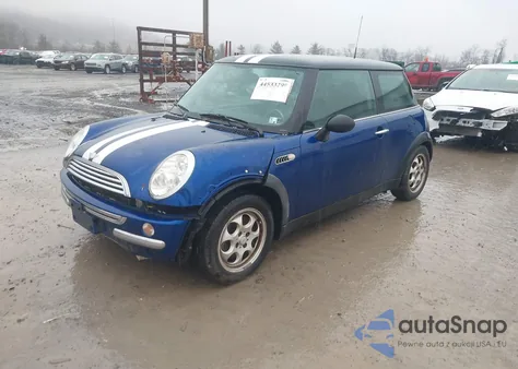2002 Mini Cooper from USA, damaged, VIN WMWRC334X2TC37417